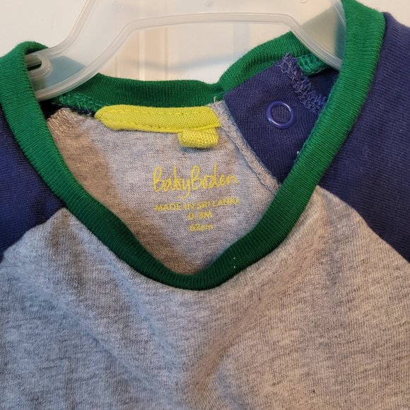 Boden Halloween Guinea Pig Long Sleeve Tee Shirt 0-3 months - Picture 3 of 4